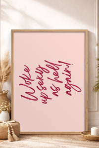 HOMEPACK Ahşap Çerçeveli Tablo Çerçeveli Poster Sanatsal Modern Duvar Dekoru BEK-8377