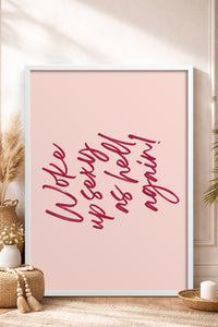 HOMEPACK Ahşap Çerçeveli Tablo Çerçeveli Poster Sanatsal Modern Duvar Dekoru BEK-8377