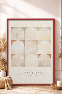 HOMEPACK Ahşap Çerçeveli Tablo Çerçeveli Poster Sanatsal Modern Duvar Dekoru BEK-8378