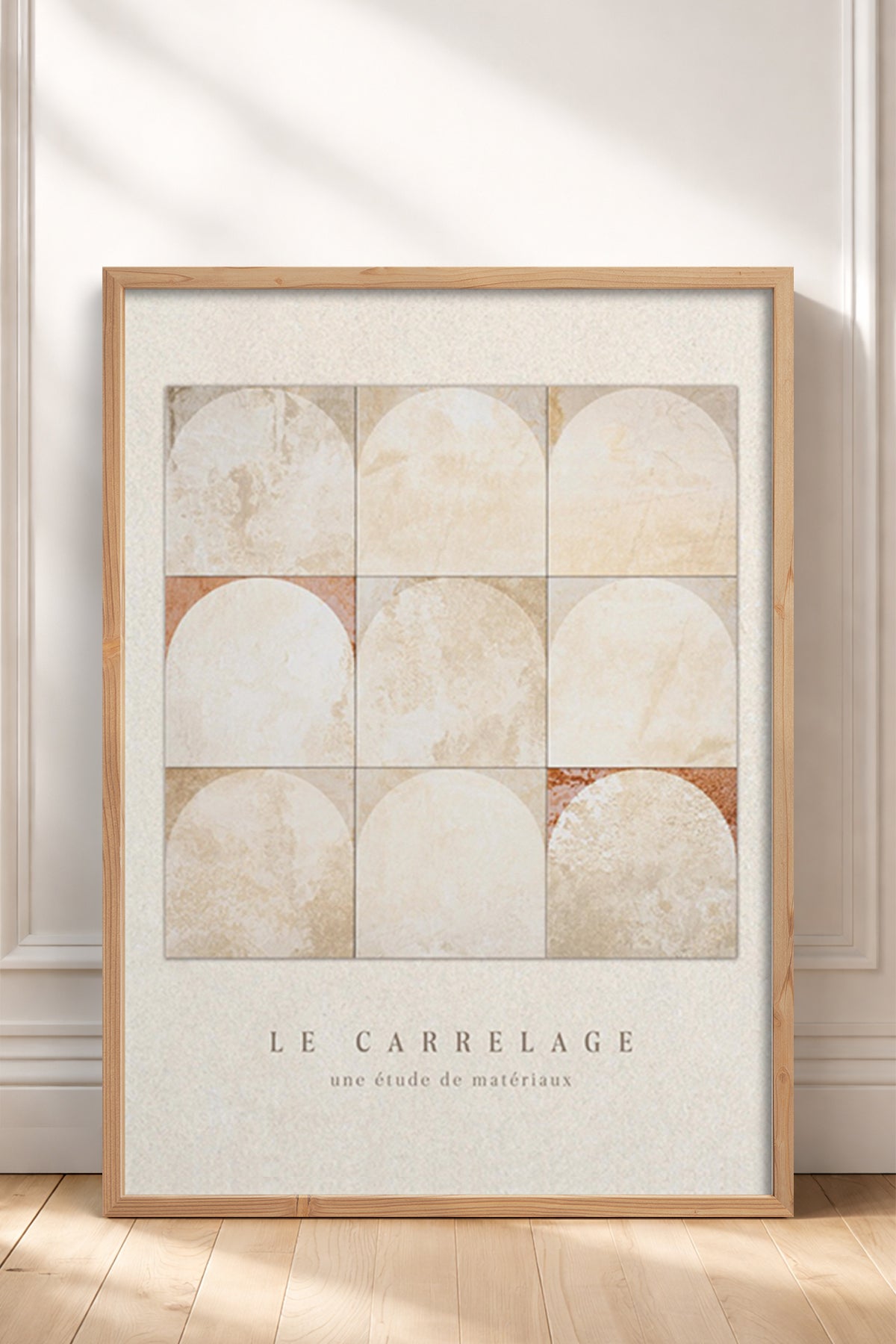 HOMEPACK Ahşap Çerçeveli Tablo Çerçeveli Poster Sanatsal Modern Duvar Dekoru BEK-8378