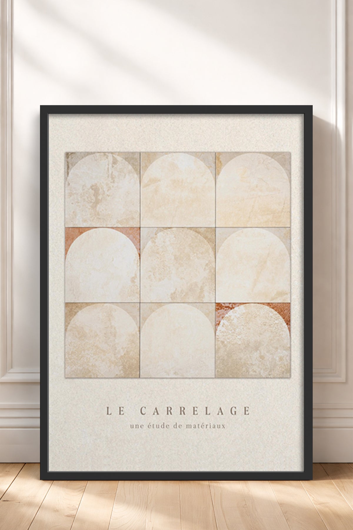 HOMEPACK Ahşap Çerçeveli Tablo Çerçeveli Poster Sanatsal Modern Duvar Dekoru BEK-8378