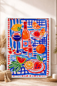 HOMEPACK Ahşap Çerçeveli Tablo Çerçeveli Poster Sanatsal Modern Duvar Dekoru BEK-8379