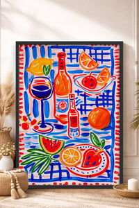 HOMEPACK Ahşap Çerçeveli Tablo Çerçeveli Poster Sanatsal Modern Duvar Dekoru BEK-8379