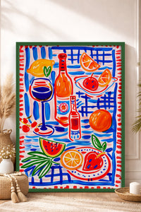 HOMEPACK Ahşap Çerçeveli Tablo Çerçeveli Poster Sanatsal Modern Duvar Dekoru BEK-8379