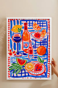 HOMEPACK Ahşap Çerçeveli Tablo Çerçeveli Poster Sanatsal Modern Duvar Dekoru BEK-8379