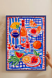 HOMEPACK Ahşap Çerçeveli Tablo Çerçeveli Poster Sanatsal Modern Duvar Dekoru BEK-8379