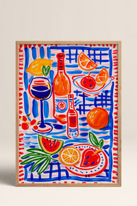 HOMEPACK Ahşap Çerçeveli Tablo Çerçeveli Poster Sanatsal Modern Duvar Dekoru BEK-8379
