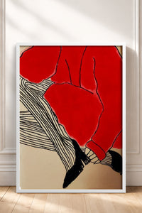 HOMEPACK Ahşap Çerçeveli Tablo Çerçeveli Poster Sanatsal Modern Duvar Dekoru BEK-8380