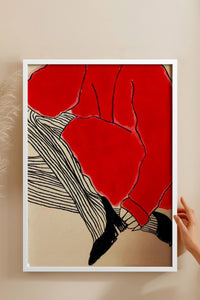 HOMEPACK Ahşap Çerçeveli Tablo Çerçeveli Poster Sanatsal Modern Duvar Dekoru BEK-8380