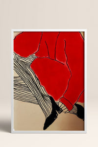 HOMEPACK Ahşap Çerçeveli Tablo Çerçeveli Poster Sanatsal Modern Duvar Dekoru BEK-8380