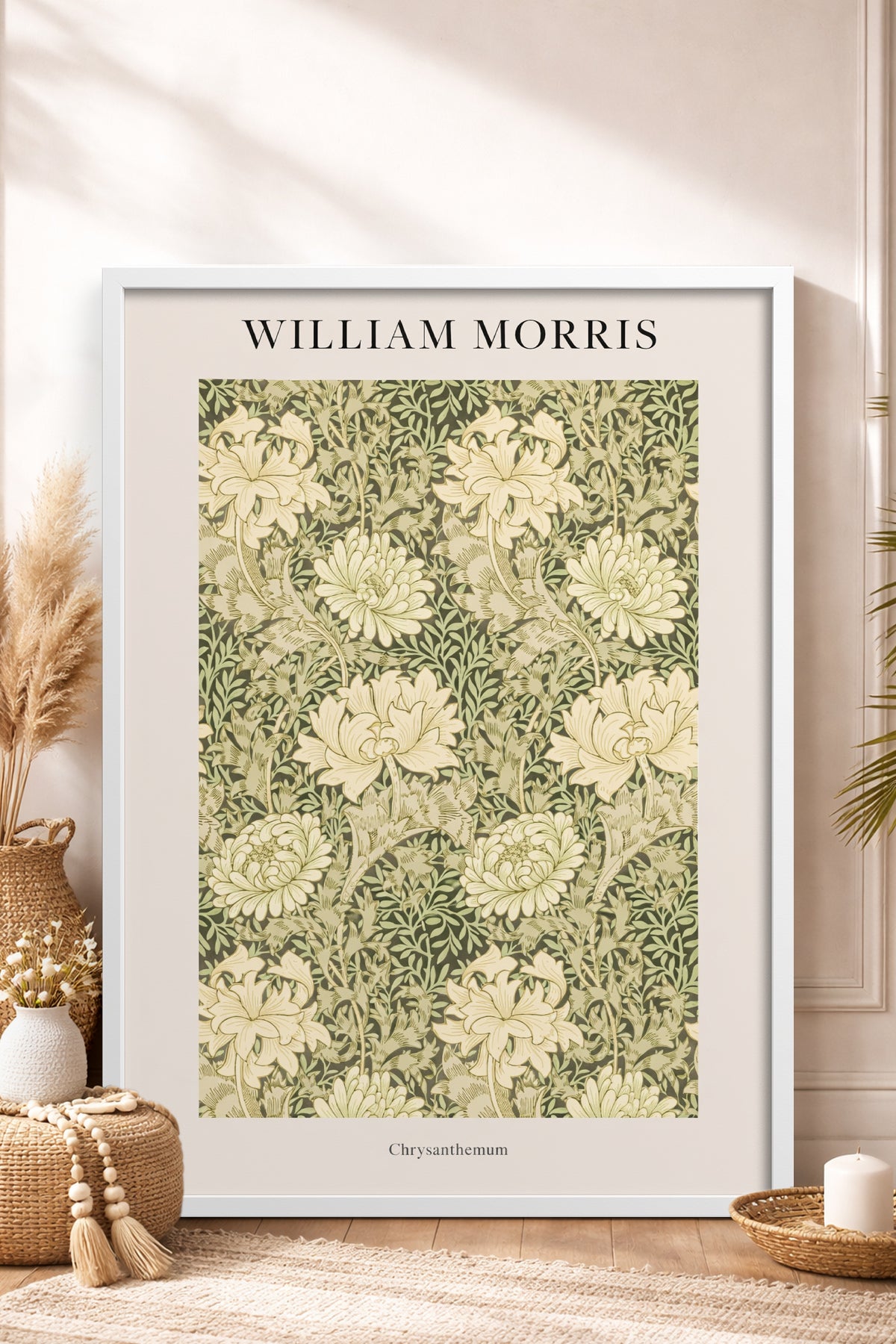 HOMEPACK Ahşap Çerçeveli Tablo Çerçeveli Poster Sanatsal Modern Duvar Dekoru BEK-8381