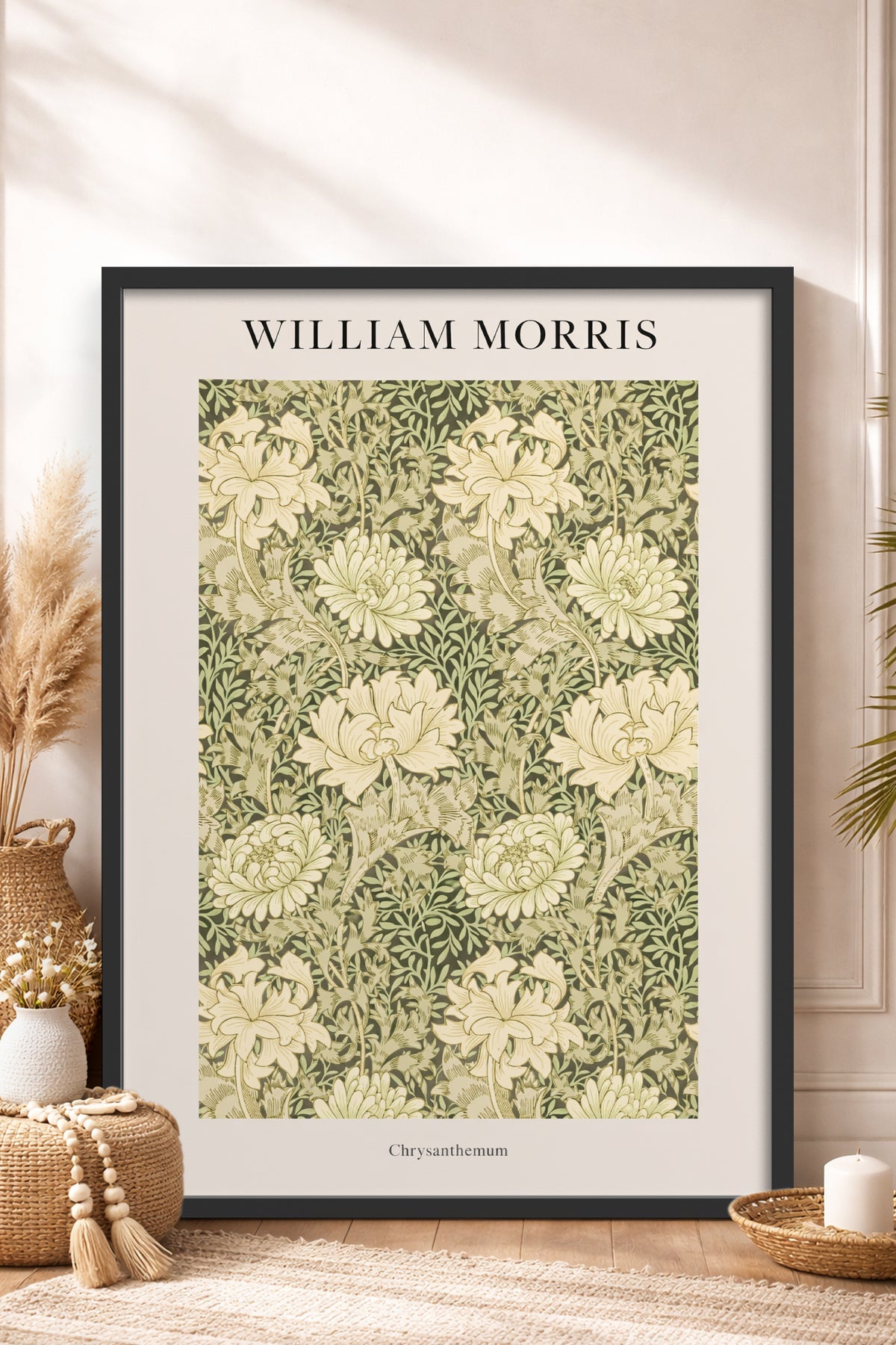 HOMEPACK Ahşap Çerçeveli Tablo Çerçeveli Poster Sanatsal Modern Duvar Dekoru BEK-8381