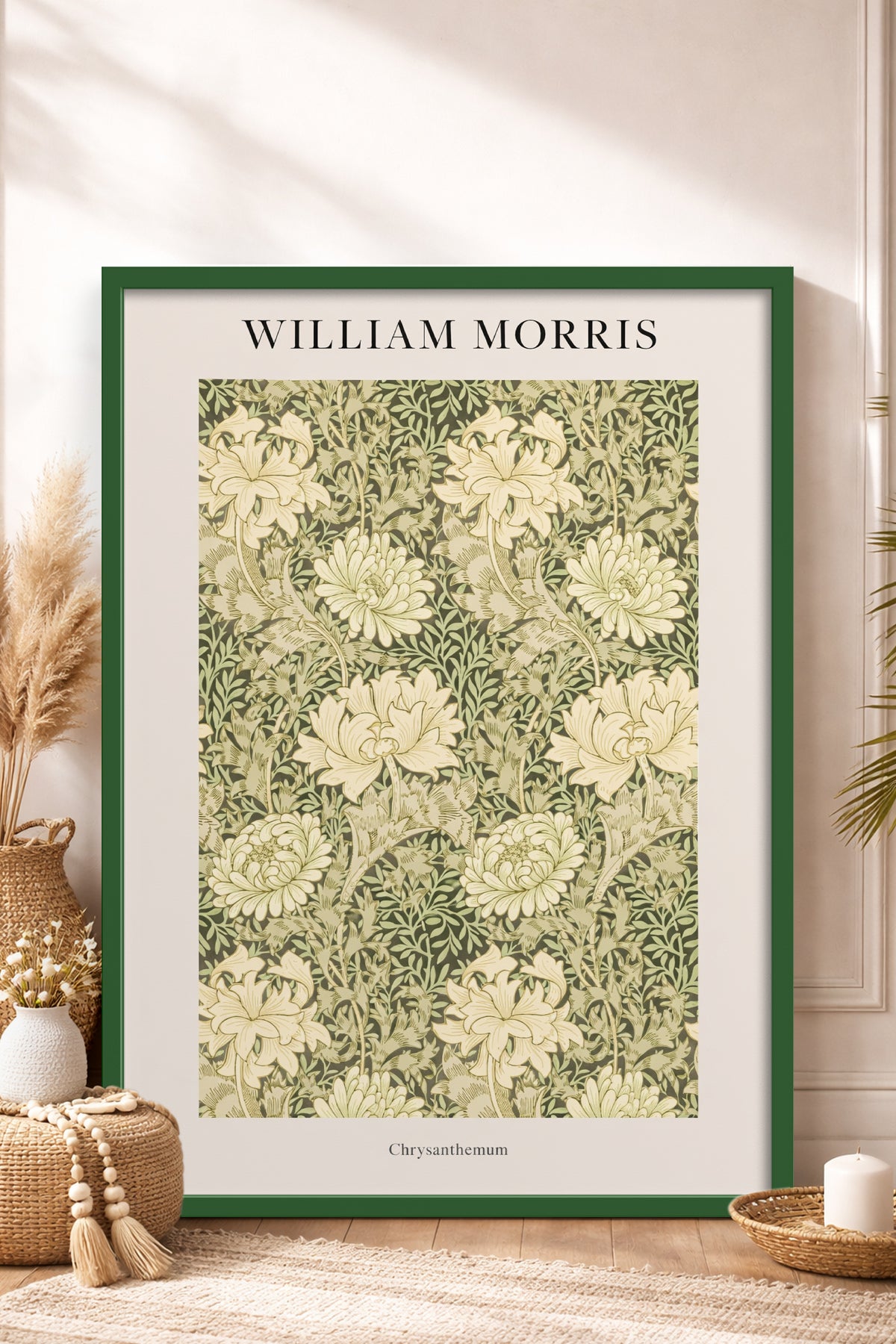 HOMEPACK Ahşap Çerçeveli Tablo Çerçeveli Poster Sanatsal Modern Duvar Dekoru BEK-8381