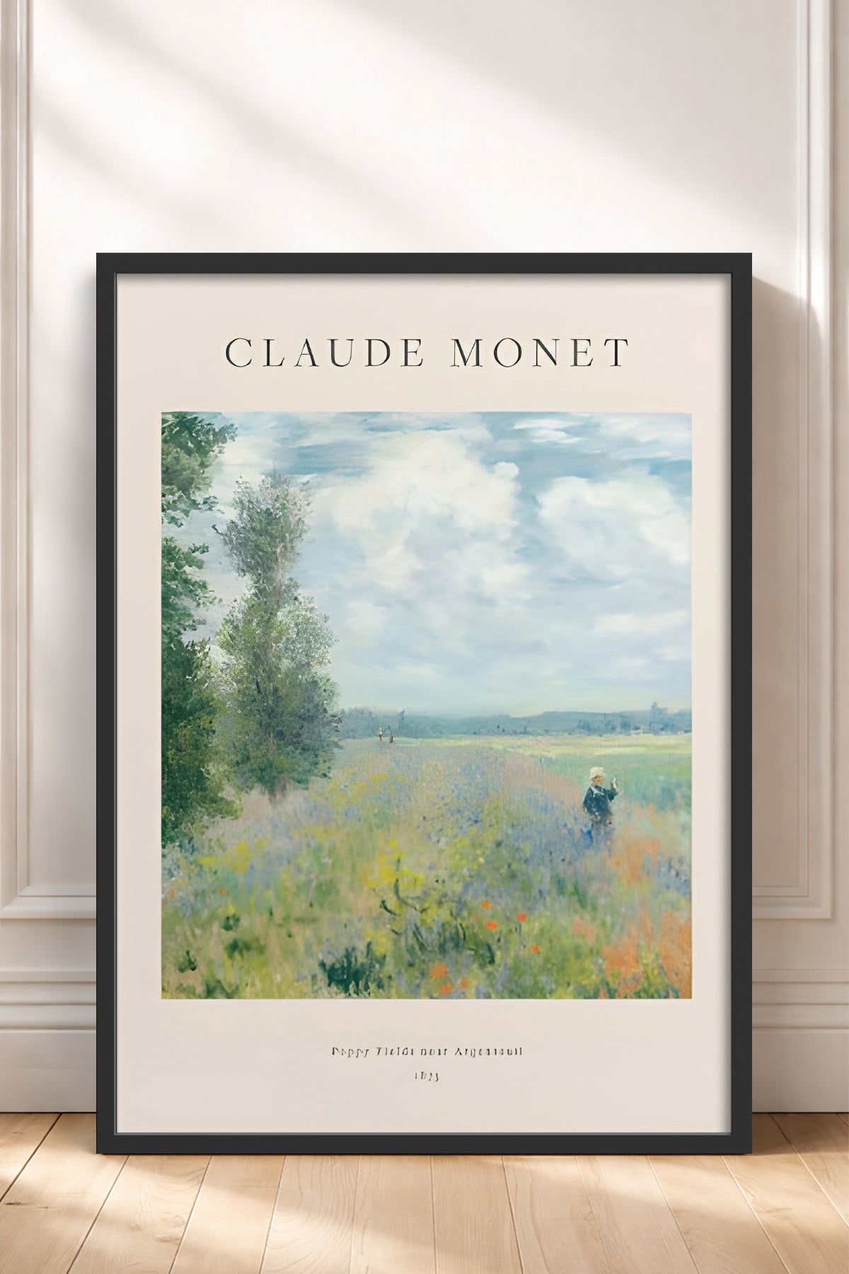 HOMEPACK Ahşap Çerçeveli Tablo Çerçeveli Poster Sanatsal Modern Duvar Dekoru BEK-8382