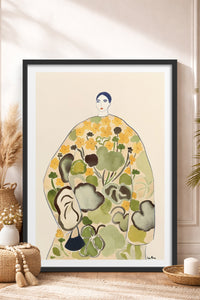 HOMEPACK Ahşap Çerçeveli Tablo Çerçeveli Poster Sanatsal Modern Duvar Dekoru BEK-8385