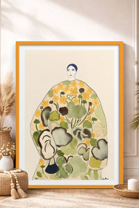 HOMEPACK Ahşap Çerçeveli Tablo Çerçeveli Poster Sanatsal Modern Duvar Dekoru BEK-8385