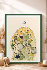 HOMEPACK Ahşap Çerçeveli Tablo Çerçeveli Poster Sanatsal Modern Duvar Dekoru BEK-8385