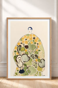 HOMEPACK Ahşap Çerçeveli Tablo Çerçeveli Poster Sanatsal Modern Duvar Dekoru BEK-8385