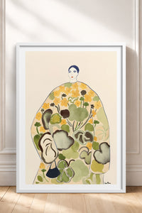 HOMEPACK Ahşap Çerçeveli Tablo Çerçeveli Poster Sanatsal Modern Duvar Dekoru BEK-8385