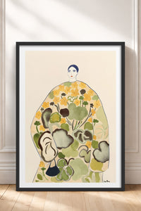 HOMEPACK Ahşap Çerçeveli Tablo Çerçeveli Poster Sanatsal Modern Duvar Dekoru BEK-8385