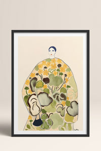 HOMEPACK Ahşap Çerçeveli Tablo Çerçeveli Poster Sanatsal Modern Duvar Dekoru BEK-8385