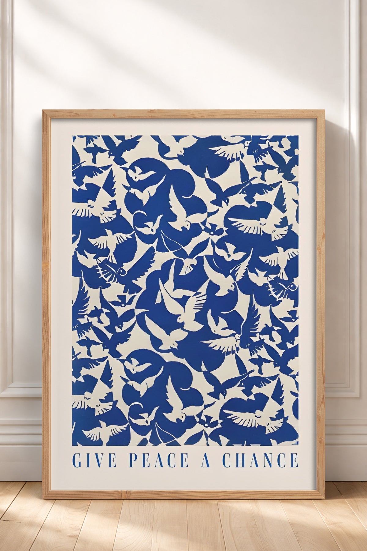 HOMEPACK Ahşap Çerçeveli Tablo Çerçeveli Poster Sanatsal Modern Duvar Dekoru BEK-8388