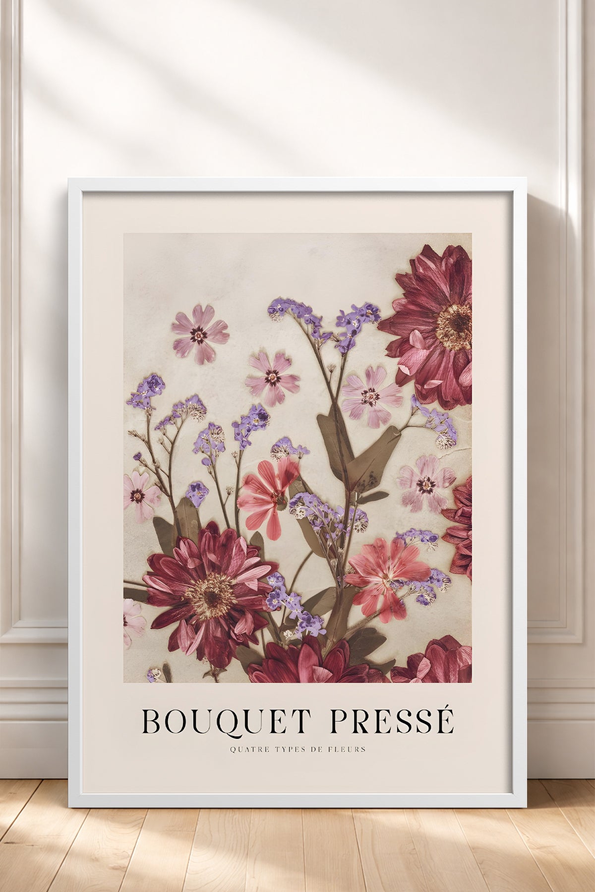 HOMEPACK Ahşap Çerçeveli Tablo Çerçeveli Poster Sanatsal Modern Duvar Dekoru BEK-8391