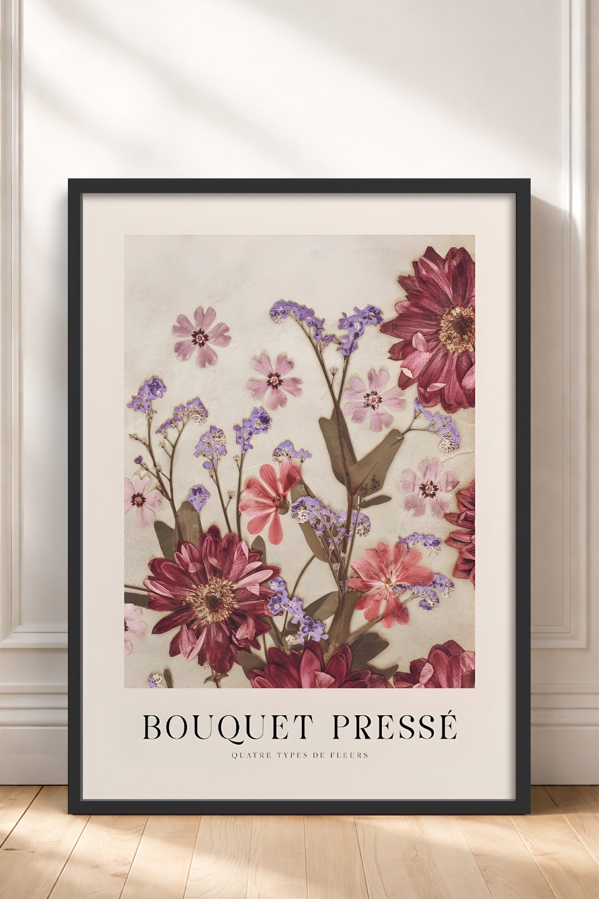 HOMEPACK Ahşap Çerçeveli Tablo Çerçeveli Poster Sanatsal Modern Duvar Dekoru BEK-8391