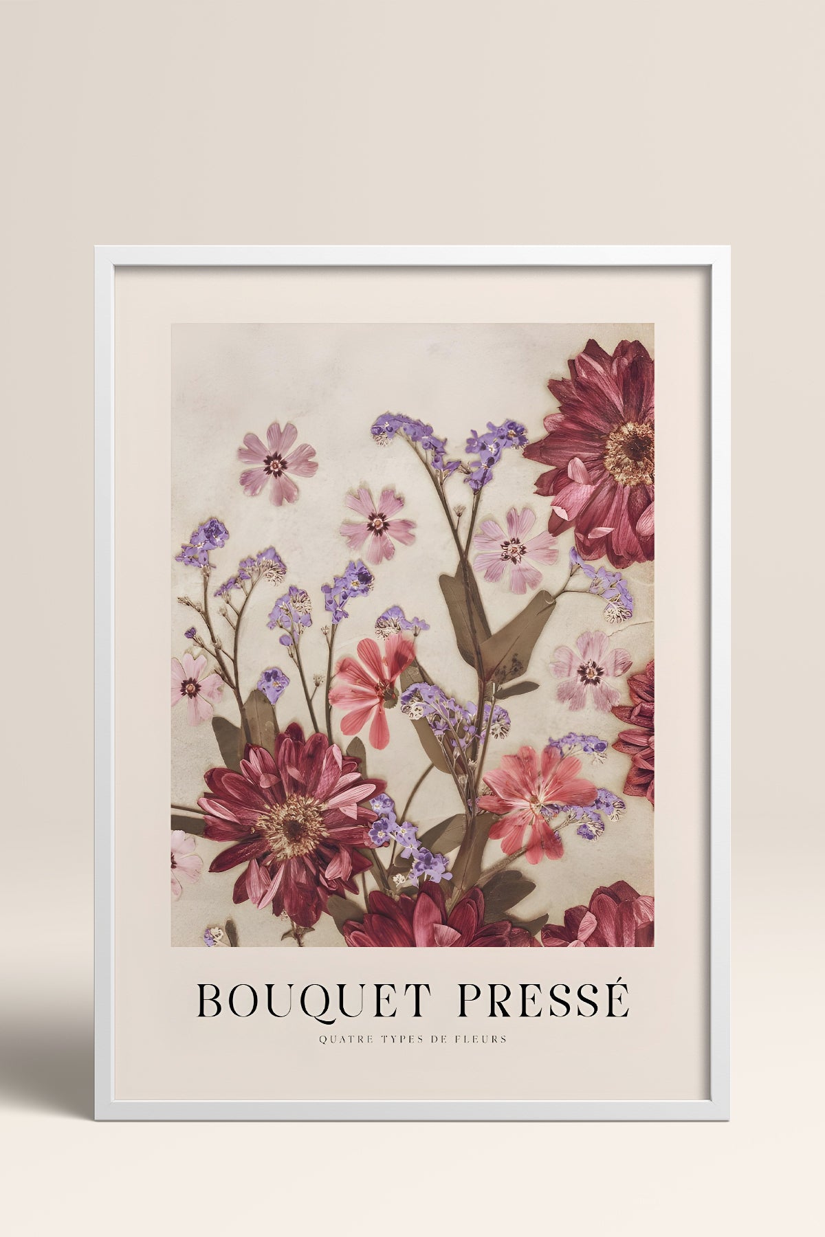 HOMEPACK Ahşap Çerçeveli Tablo Çerçeveli Poster Sanatsal Modern Duvar Dekoru BEK-8391