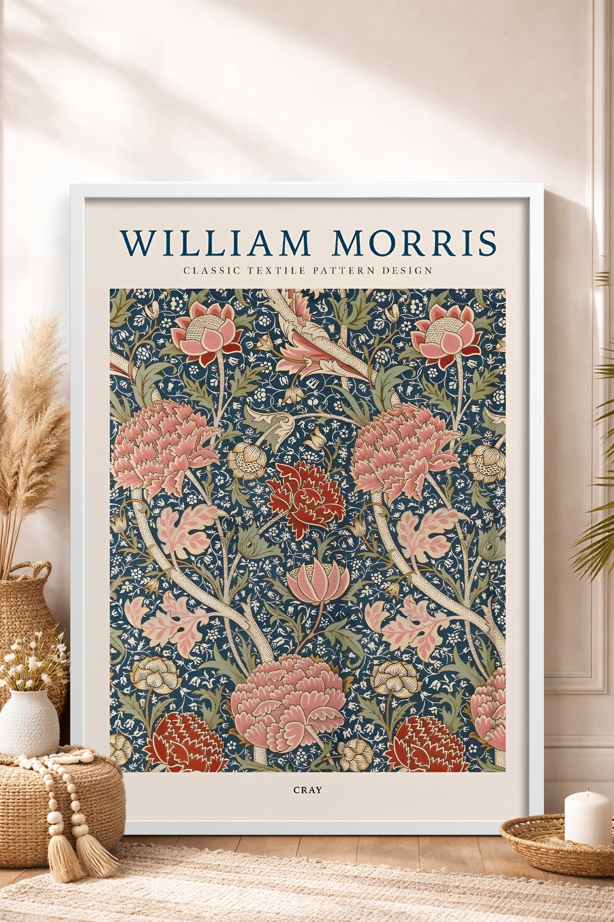 HOMEPACK Ahşap Çerçeveli Tablo Çerçeveli Poster Sanatsal Modern Duvar Dekoru BEK-8392