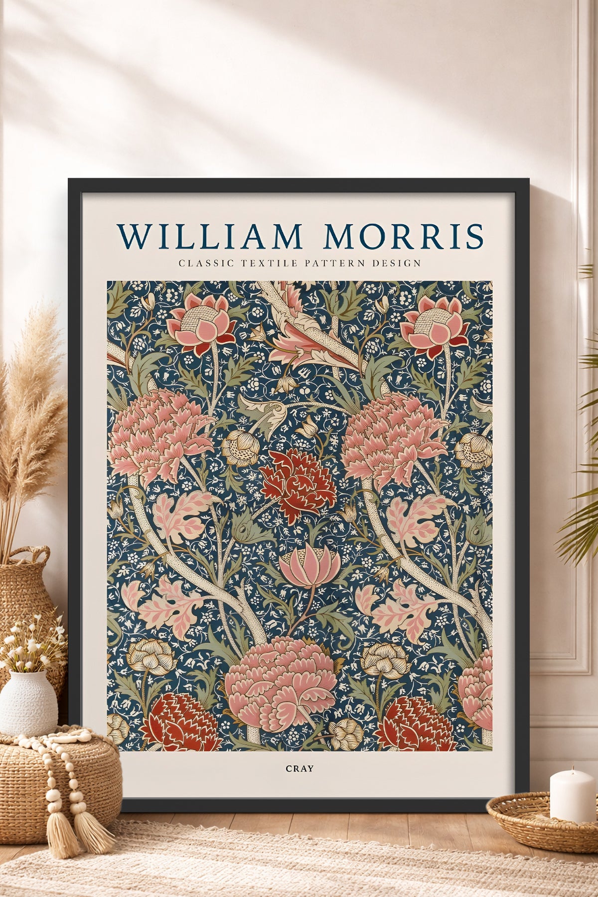 HOMEPACK Ahşap Çerçeveli Tablo Çerçeveli Poster Sanatsal Modern Duvar Dekoru BEK-8392