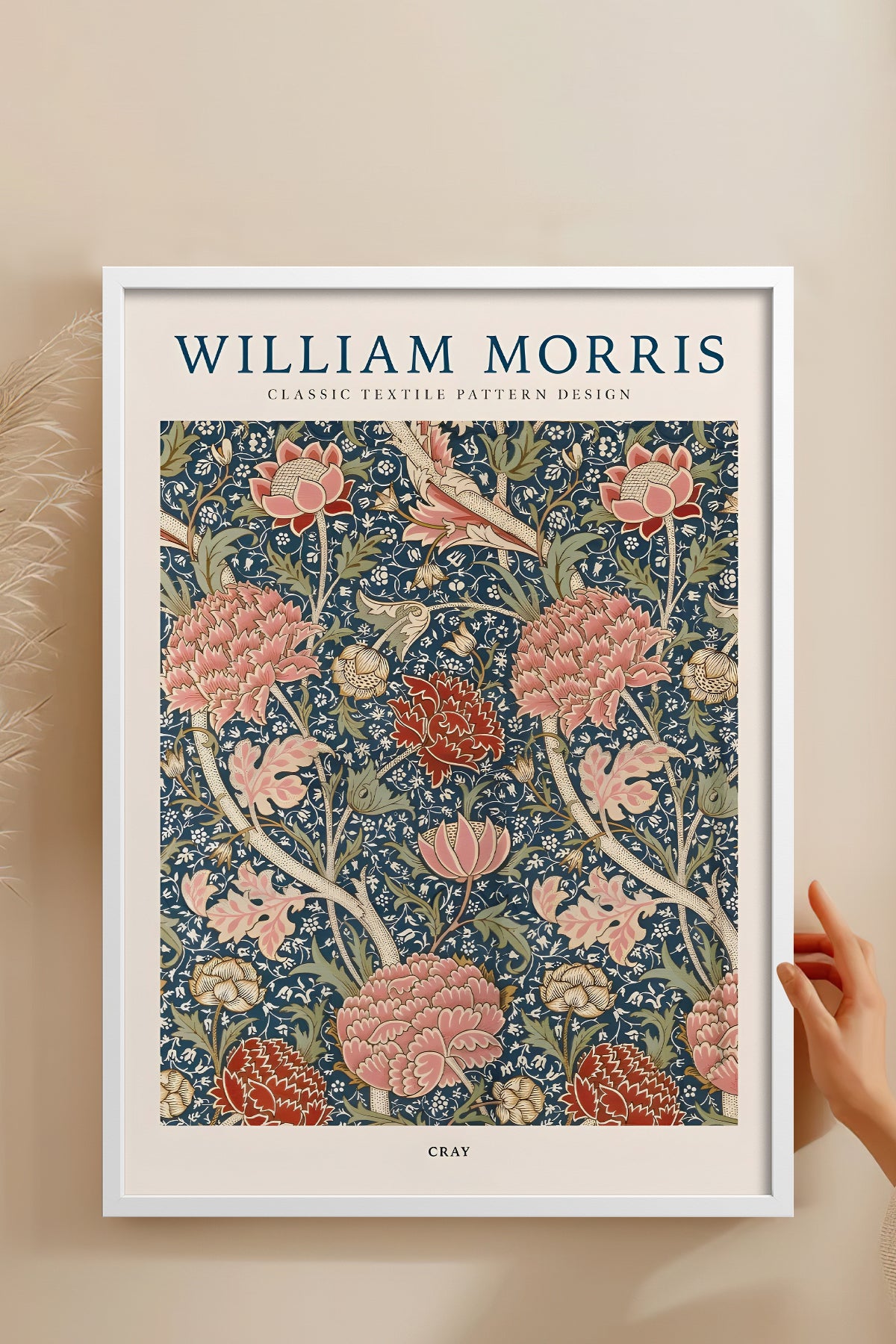 HOMEPACK Ahşap Çerçeveli Tablo Çerçeveli Poster Sanatsal Modern Duvar Dekoru BEK-8392