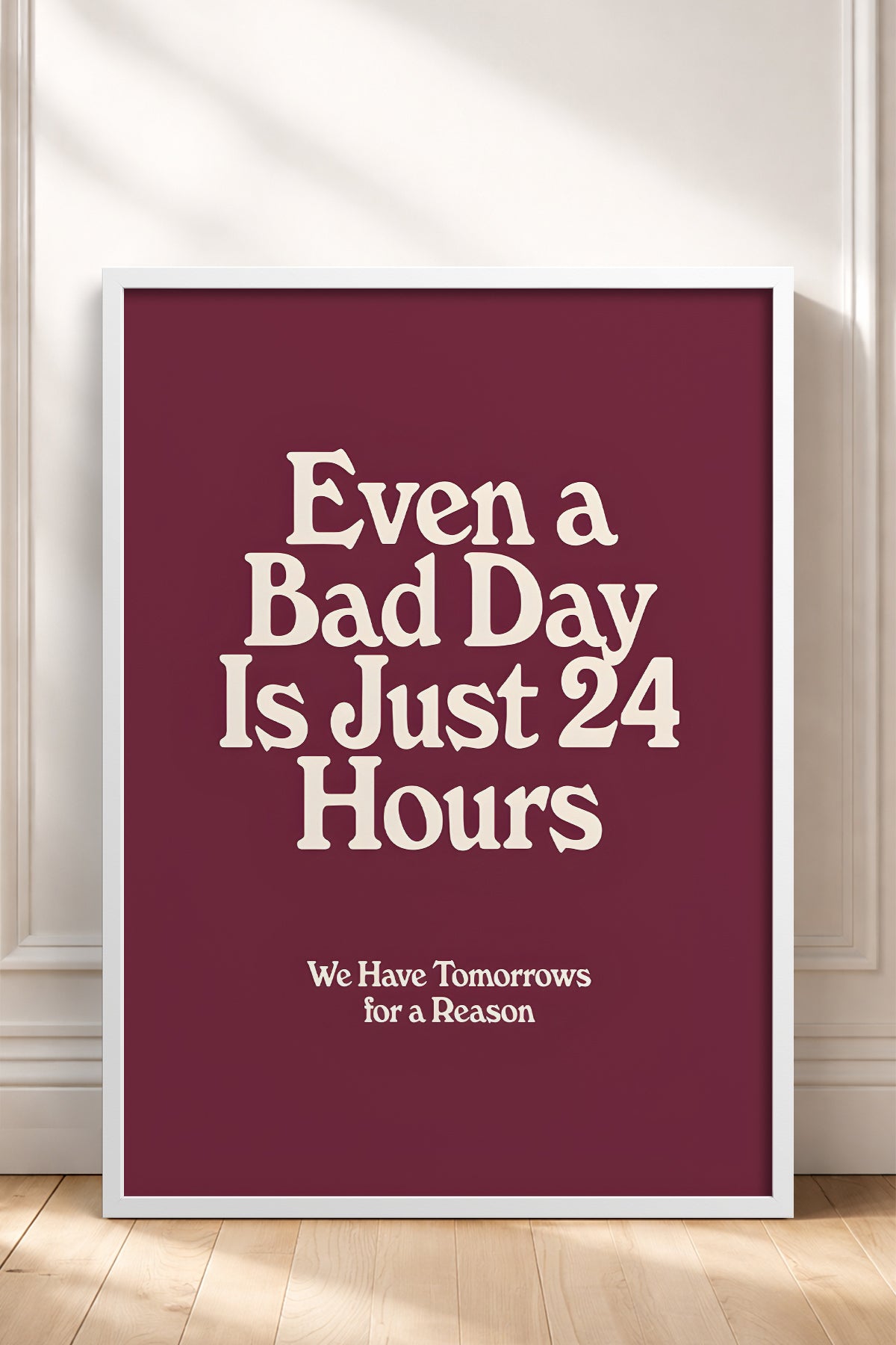 HOMEPACK Ahşap Çerçeveli Tablo Çerçeveli Poster Sanatsal Modern Duvar Dekoru BEK-8393