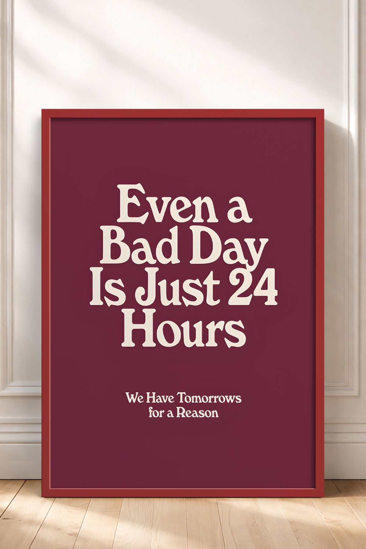 HOMEPACK Ahşap Çerçeveli Tablo Çerçeveli Poster Sanatsal Modern Duvar Dekoru BEK-8393