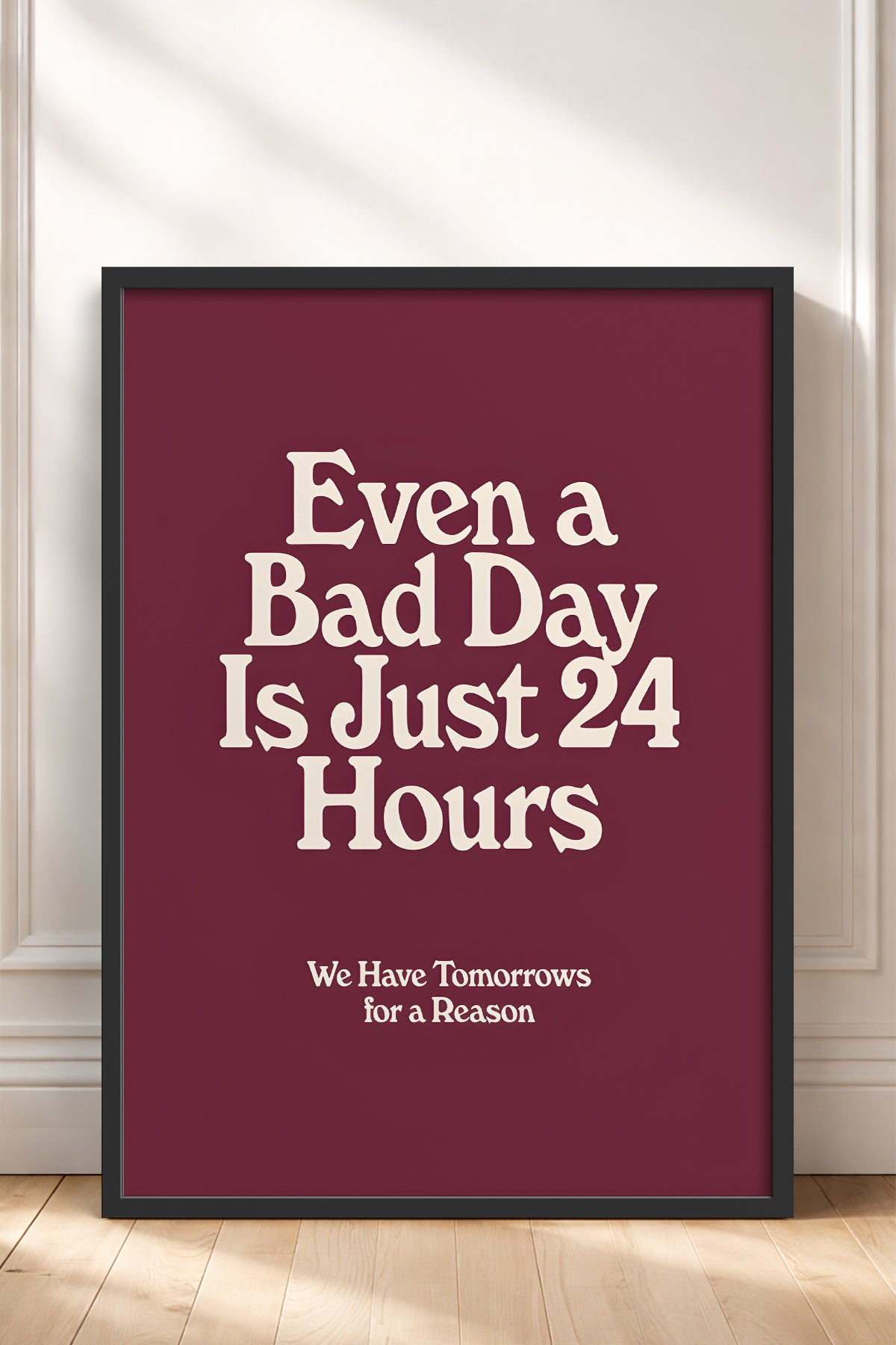 HOMEPACK Ahşap Çerçeveli Tablo Çerçeveli Poster Sanatsal Modern Duvar Dekoru BEK-8393