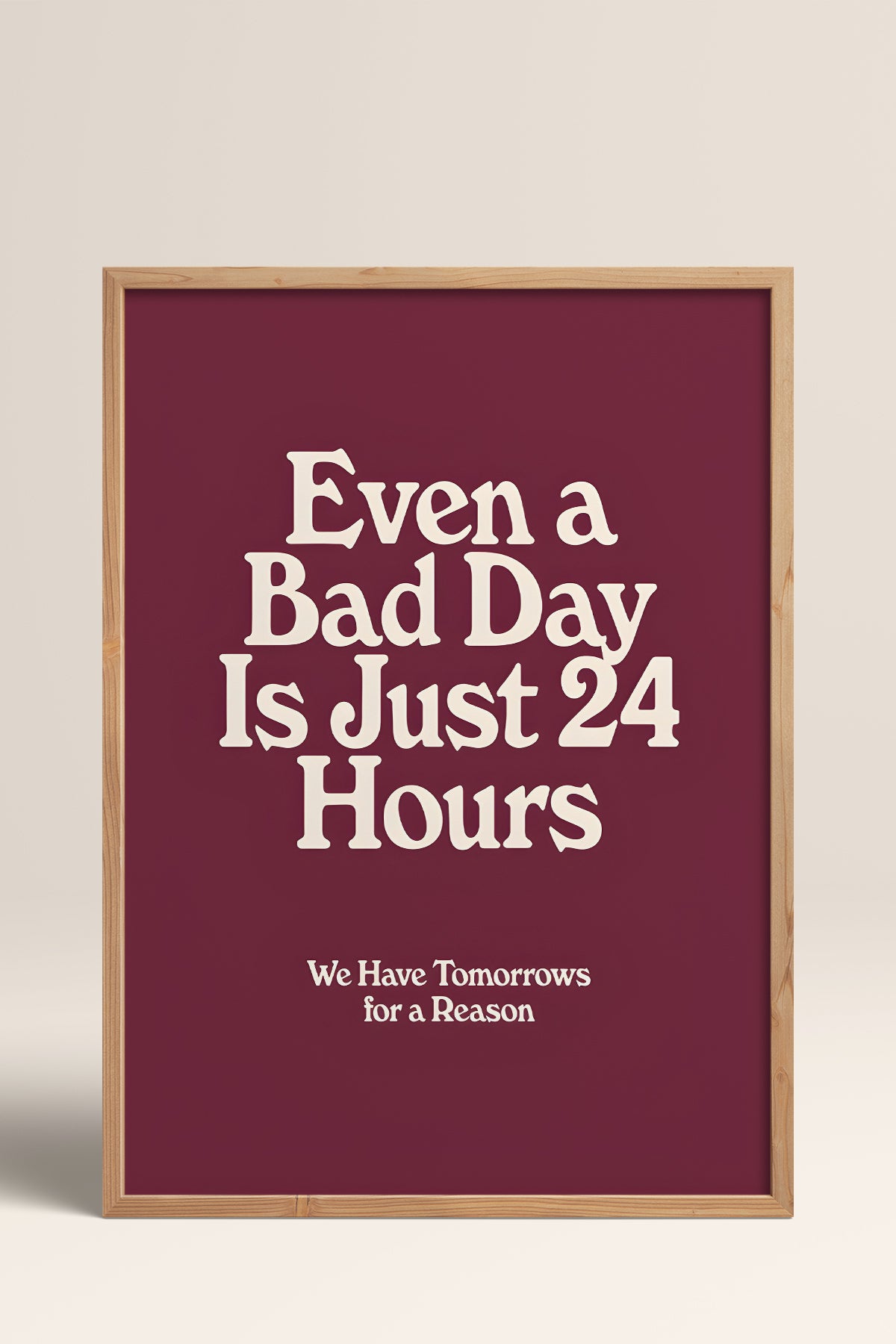 HOMEPACK Ahşap Çerçeveli Tablo Çerçeveli Poster Sanatsal Modern Duvar Dekoru BEK-8393