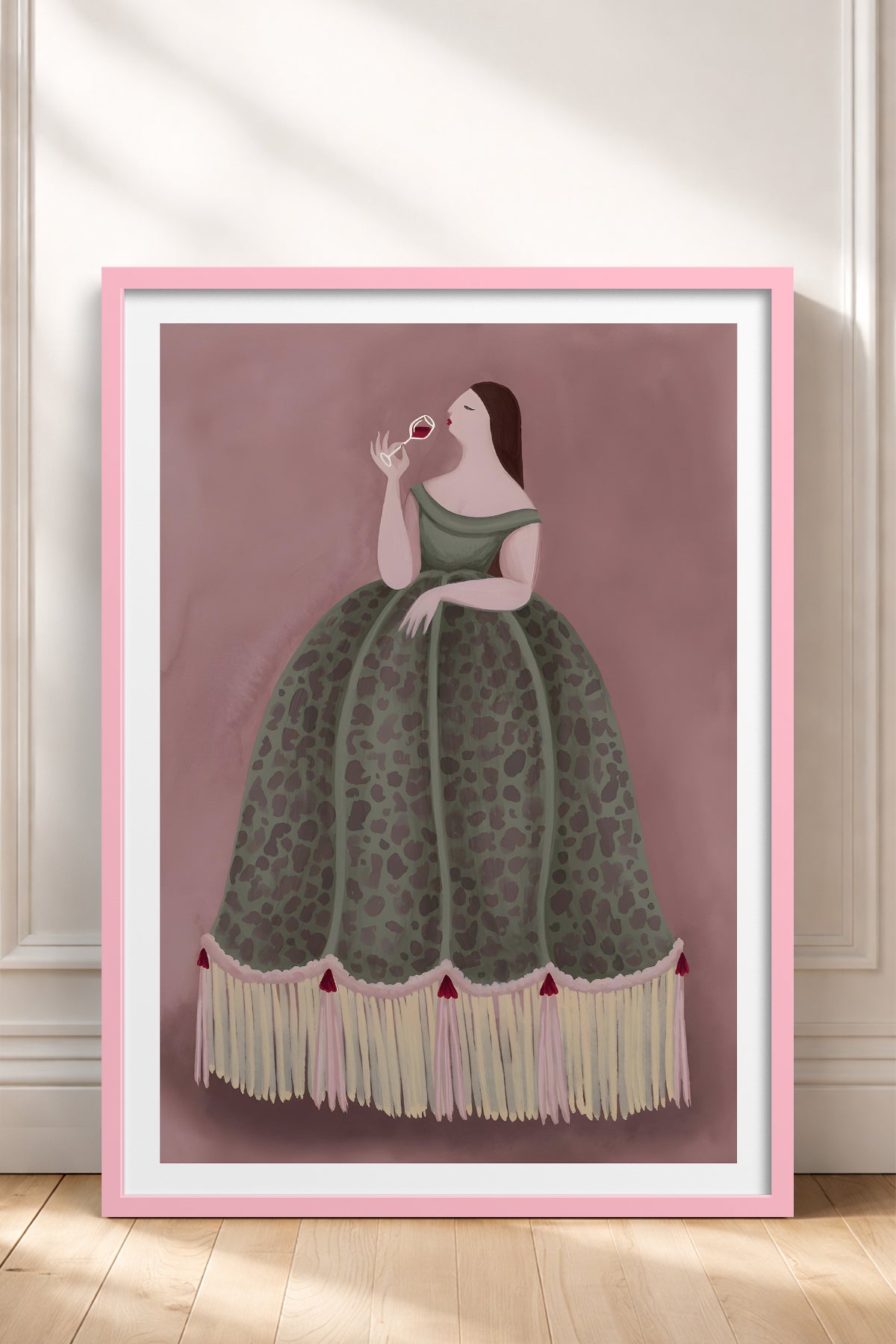 HOMEPACK Ahşap Çerçeveli Tablo Çerçeveli Poster Sanatsal Modern Duvar Dekoru BEK-8394