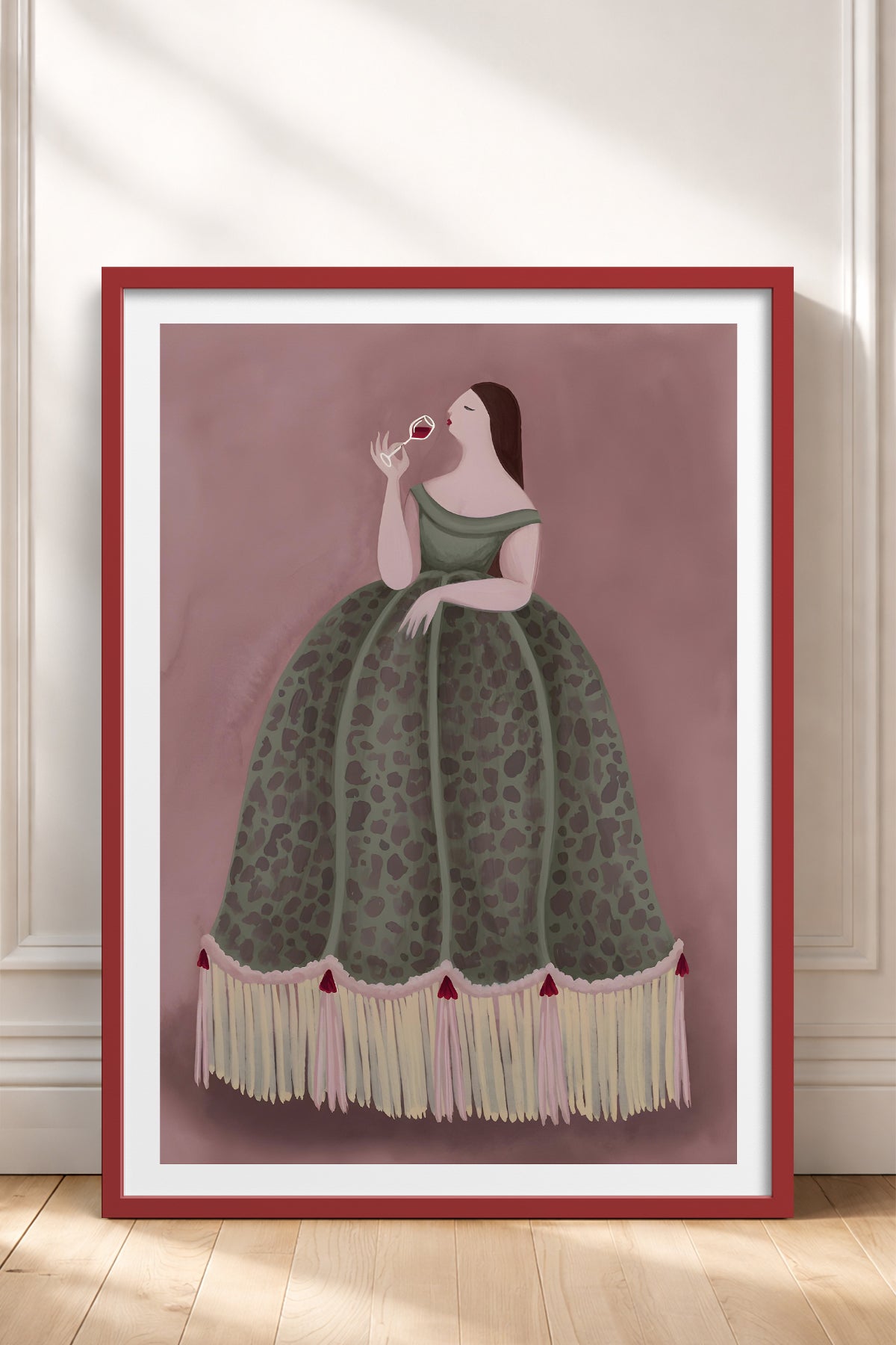 HOMEPACK Ahşap Çerçeveli Tablo Çerçeveli Poster Sanatsal Modern Duvar Dekoru BEK-8394