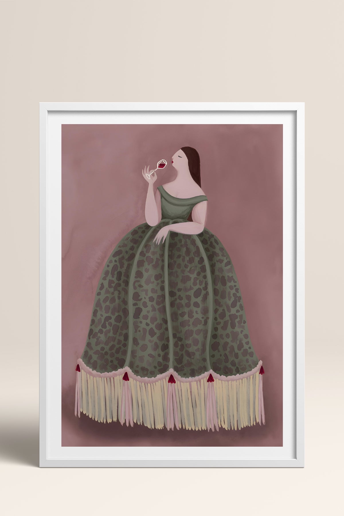 HOMEPACK Ahşap Çerçeveli Tablo Çerçeveli Poster Sanatsal Modern Duvar Dekoru BEK-8394
