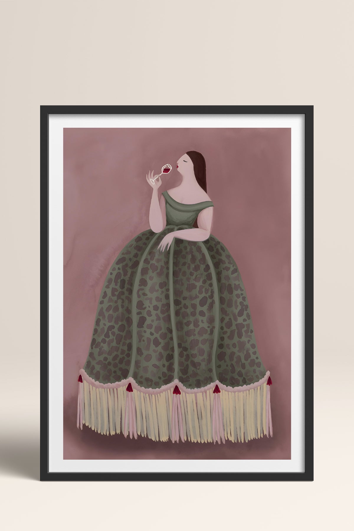 HOMEPACK Ahşap Çerçeveli Tablo Çerçeveli Poster Sanatsal Modern Duvar Dekoru BEK-8394