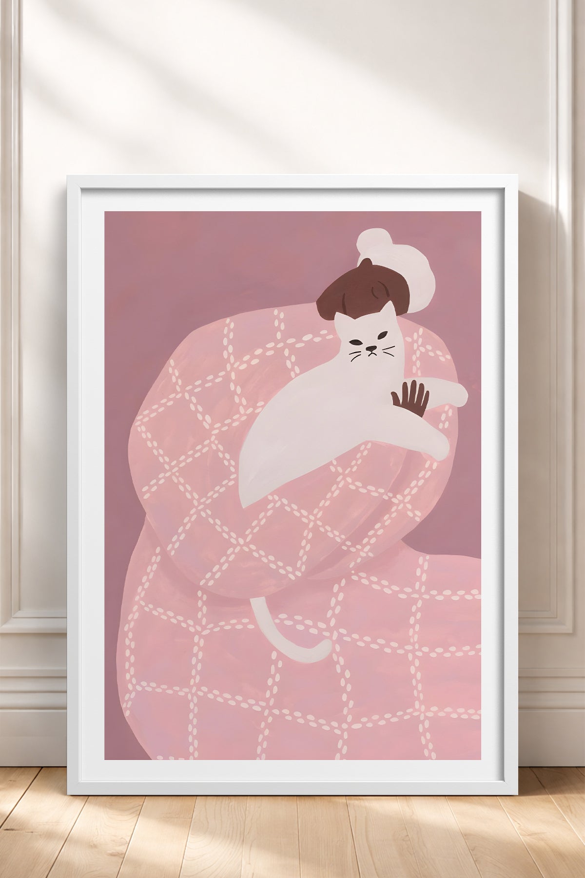 HOMEPACK Ahşap Çerçeveli Tablo Çerçeveli Poster Sanatsal Modern Duvar Dekoru BEK-8395