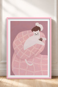 HOMEPACK Ahşap Çerçeveli Tablo Çerçeveli Poster Sanatsal Modern Duvar Dekoru BEK-8395