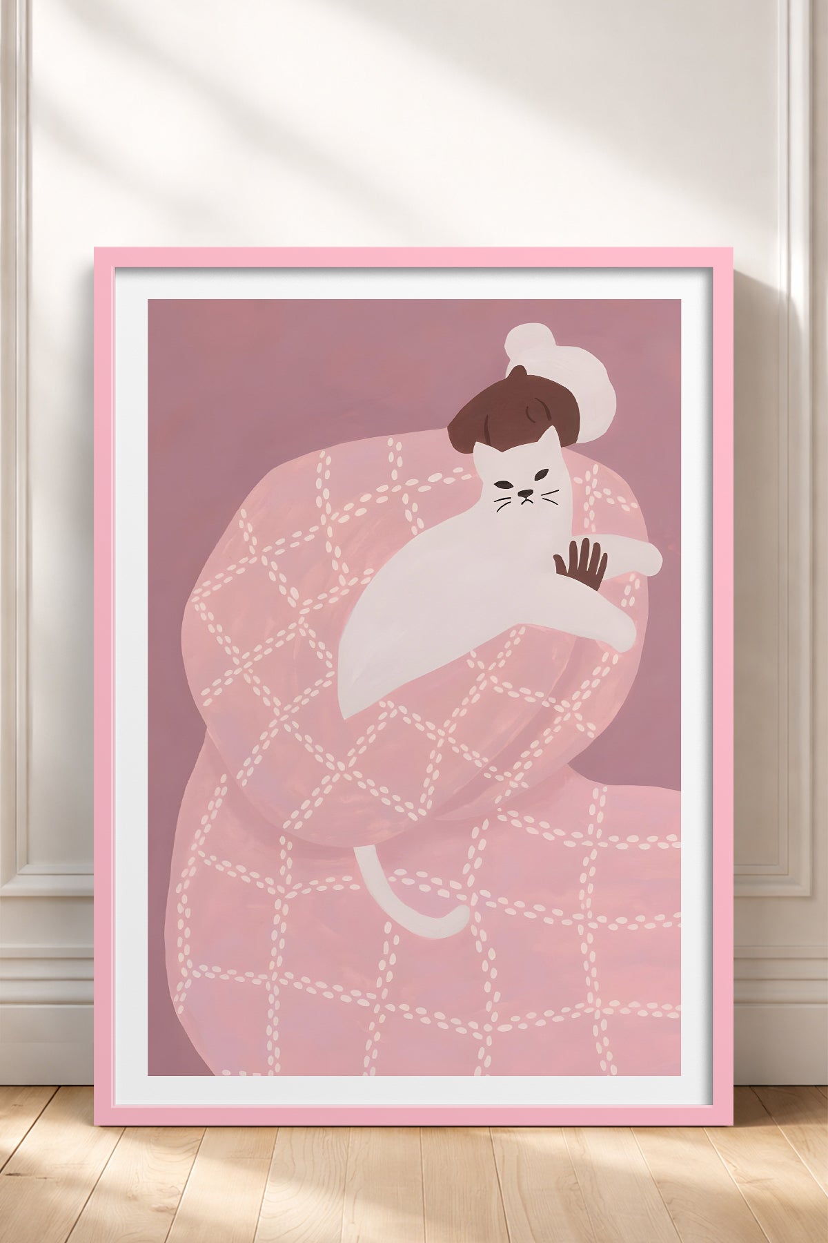 HOMEPACK Ahşap Çerçeveli Tablo Çerçeveli Poster Sanatsal Modern Duvar Dekoru BEK-8395