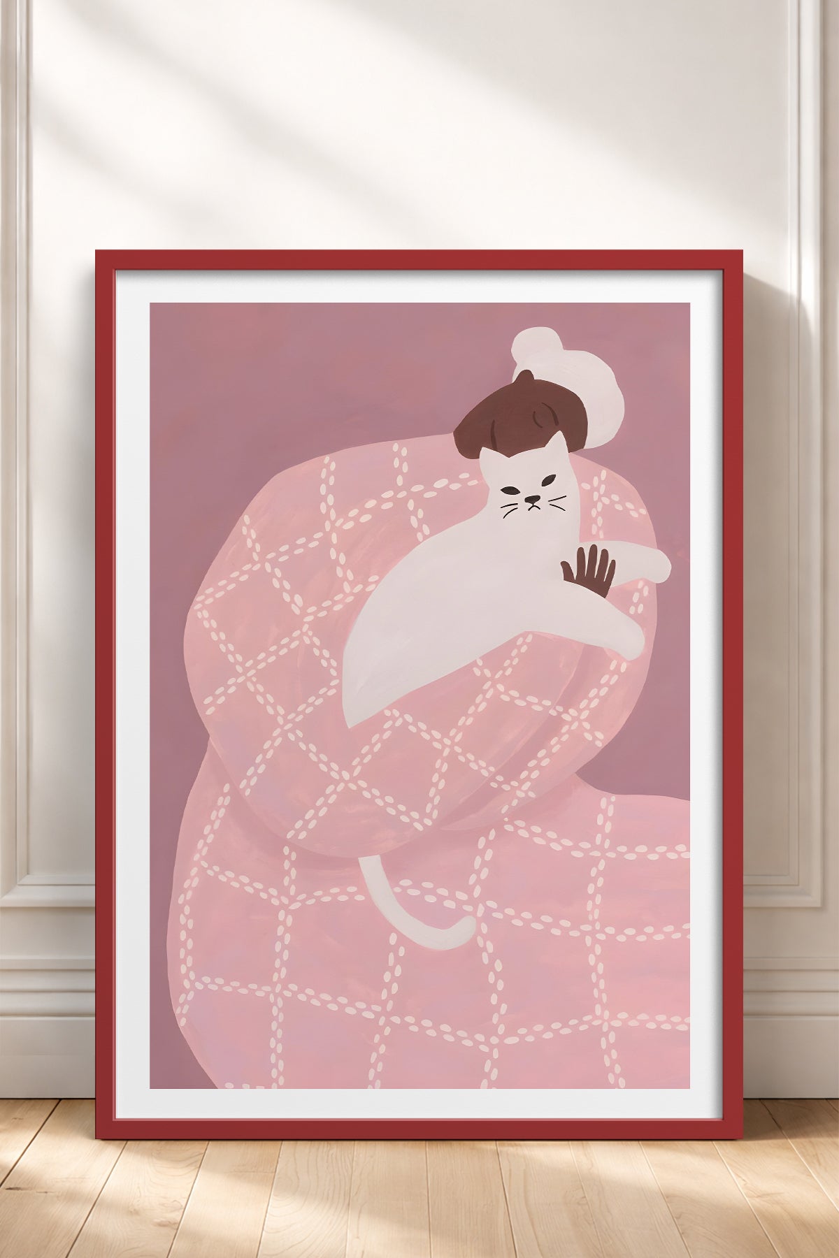 HOMEPACK Ahşap Çerçeveli Tablo Çerçeveli Poster Sanatsal Modern Duvar Dekoru BEK-8395