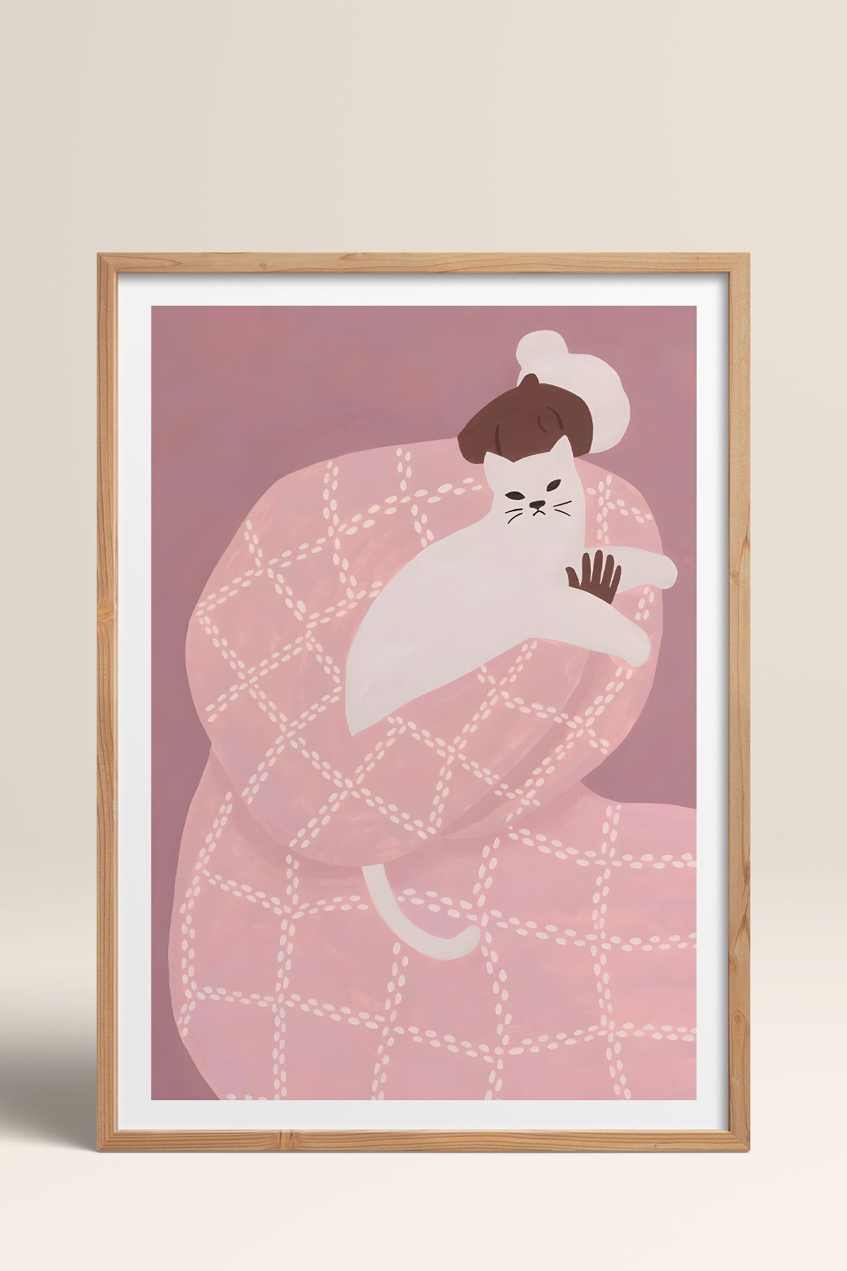 HOMEPACK Ahşap Çerçeveli Tablo Çerçeveli Poster Sanatsal Modern Duvar Dekoru BEK-8395