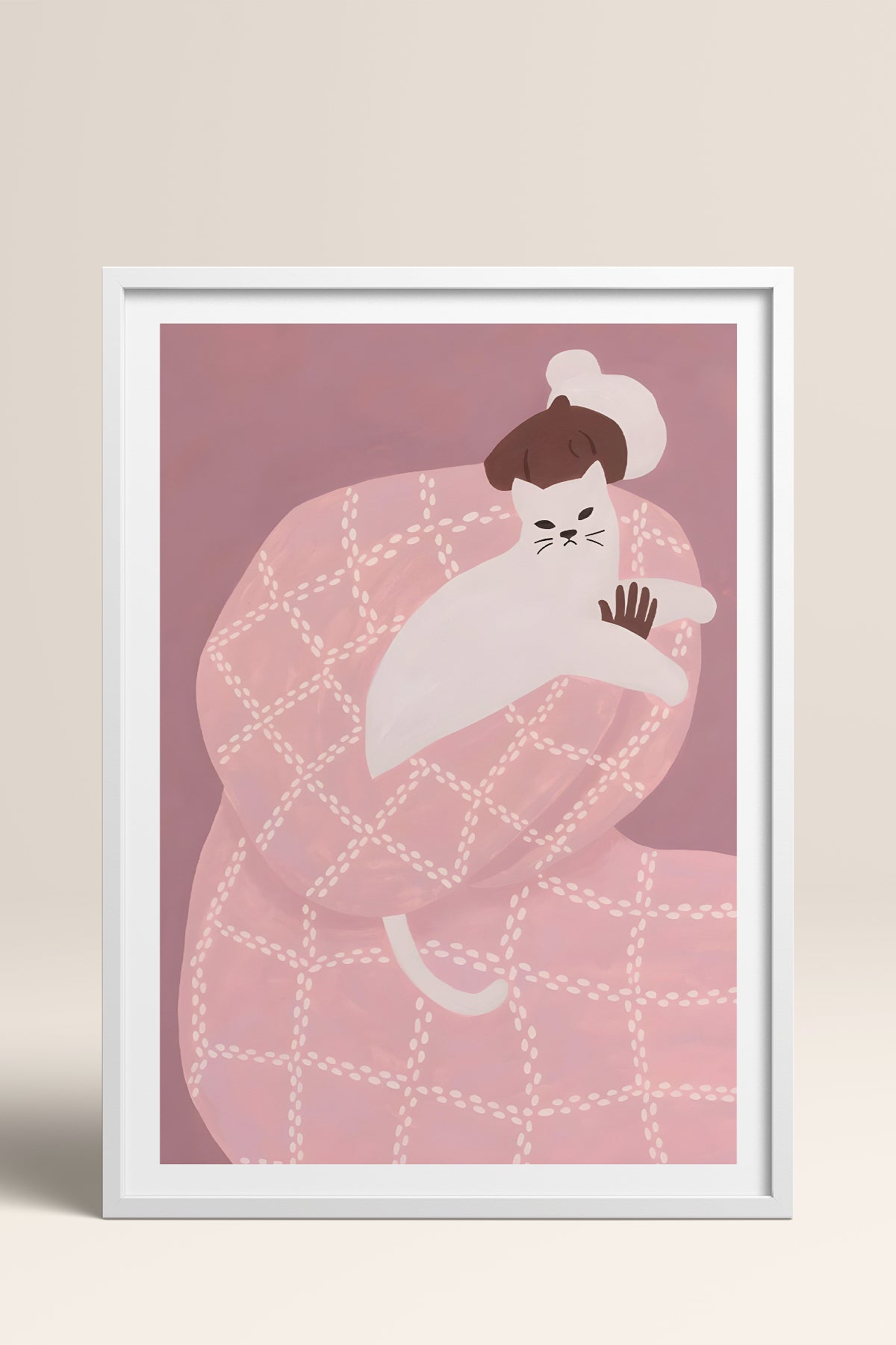 HOMEPACK Ahşap Çerçeveli Tablo Çerçeveli Poster Sanatsal Modern Duvar Dekoru BEK-8395