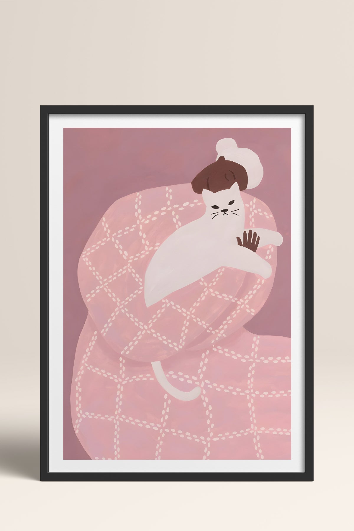 HOMEPACK Ahşap Çerçeveli Tablo Çerçeveli Poster Sanatsal Modern Duvar Dekoru BEK-8395
