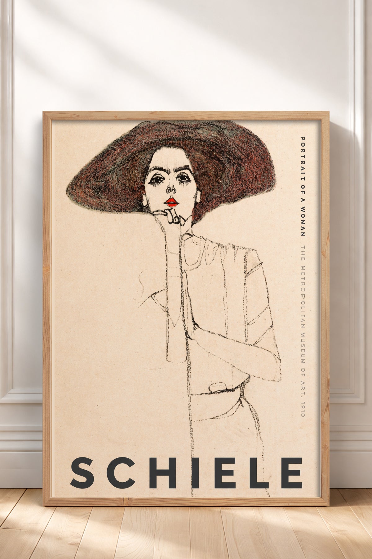 HOMEPACK Ahşap Çerçeveli Tablo Çerçeveli Poster Sanatsal Modern Duvar Dekoru BEK-8397