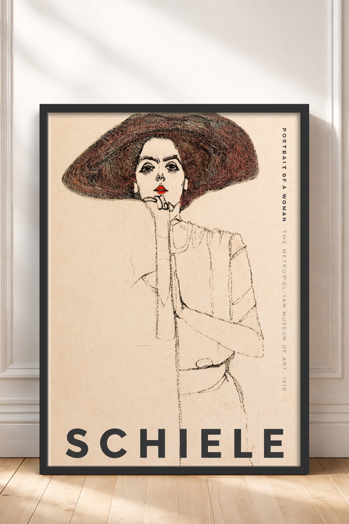 HOMEPACK Ahşap Çerçeveli Tablo Çerçeveli Poster Sanatsal Modern Duvar Dekoru BEK-8397