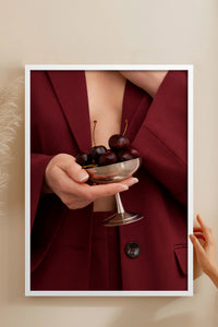 HOMEPACK Ahşap Çerçeveli Tablo Çerçeveli Poster Sanatsal Modern Duvar Dekoru BEK-8401